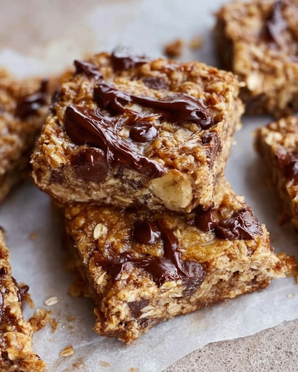 Banana Oatmeal Bars