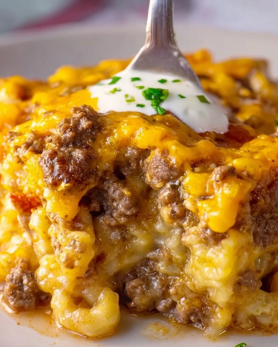 Cheeseburger Casserole