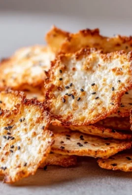 Bowl of crunchy Cottage Cheese Chips, a tasty high-protein snack option.