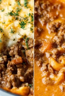 Easy ground beef dinner recipe with vegetables and spices