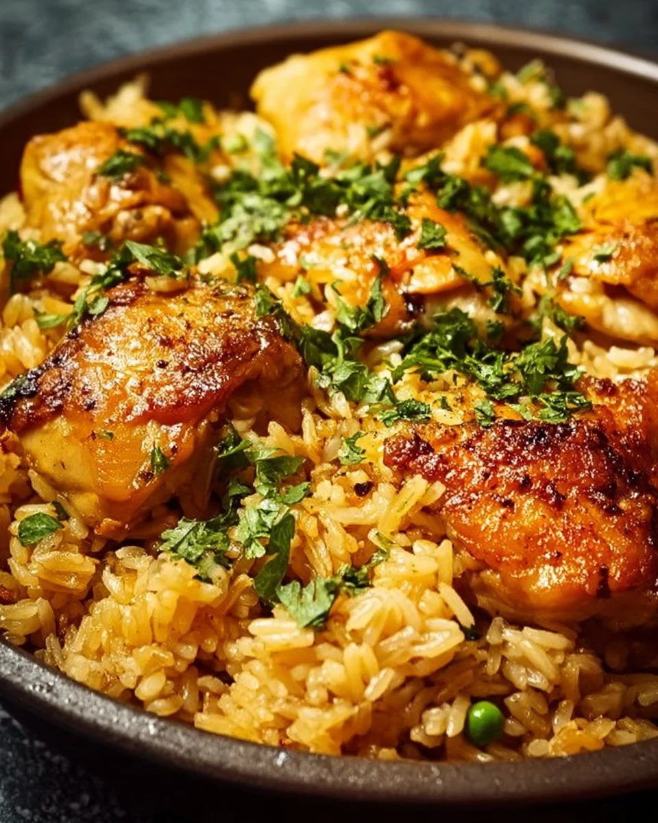 Forgotten Chicken and Rice