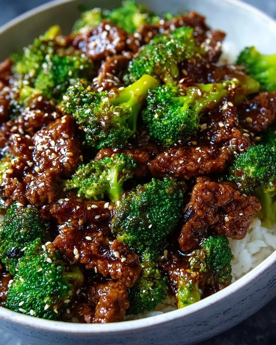 Ground Beef And Broccoli