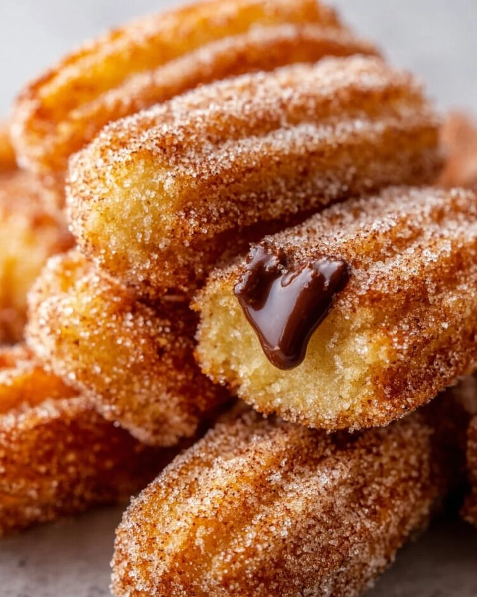 Healthy Baked Churro Bites