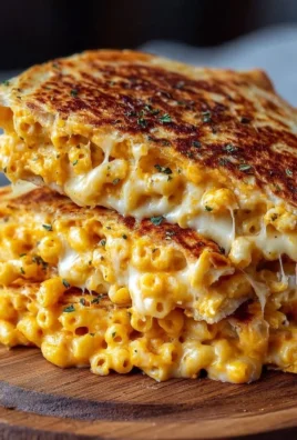 Delicious Mac and Cheese Quesadillas on a plate