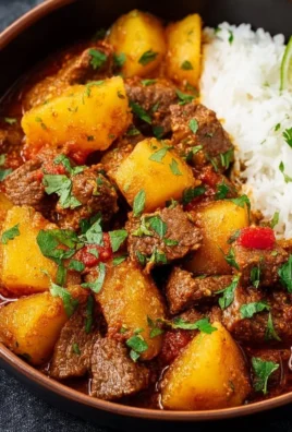Delicious meat and potatoes recipe served on a plate