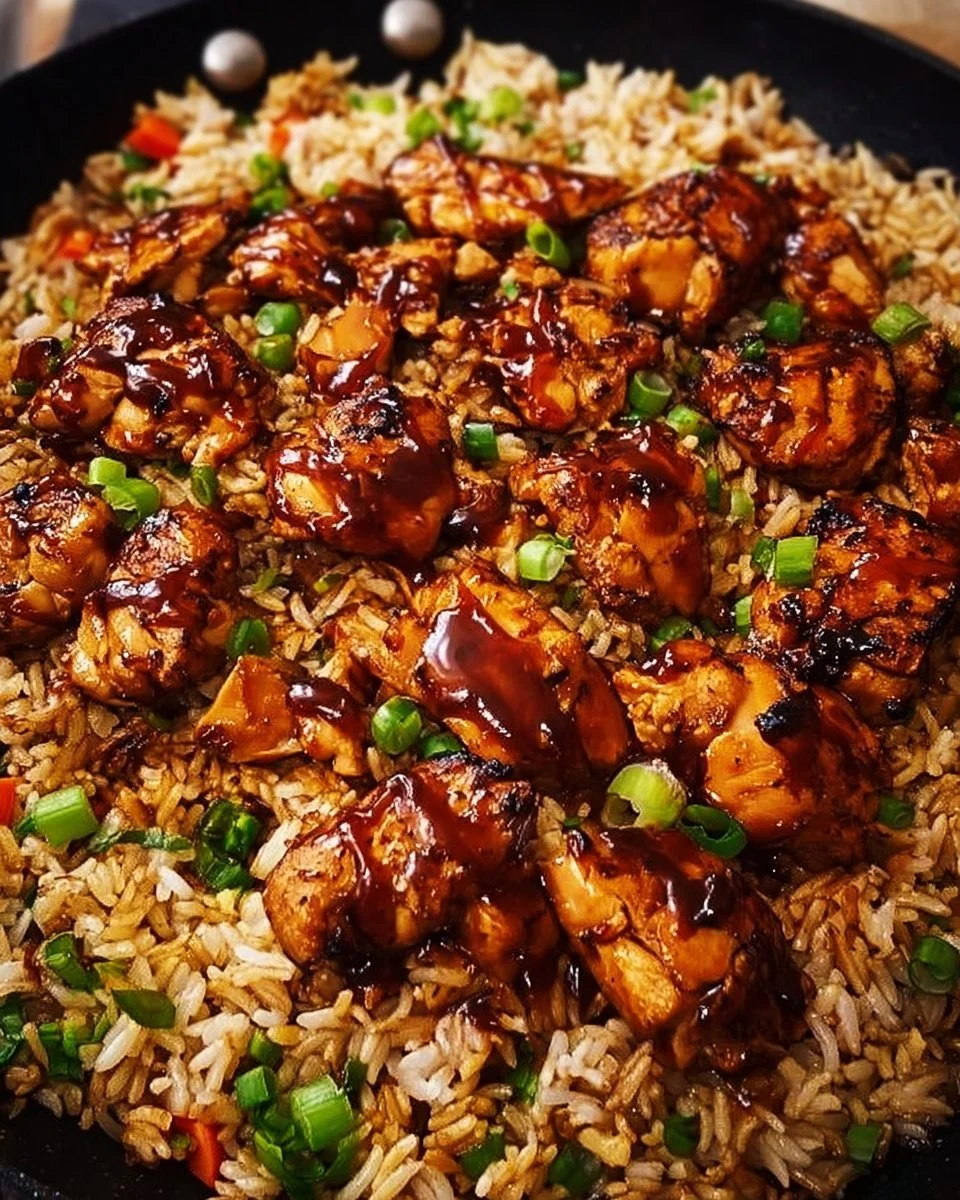 One-Pan Bold Honey BBQ Chicken Rice
