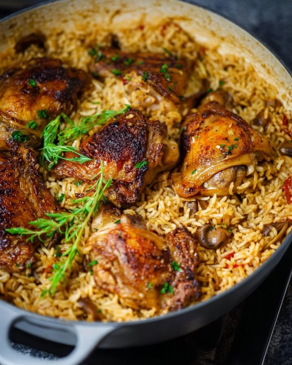 One Pot Chicken and Rice