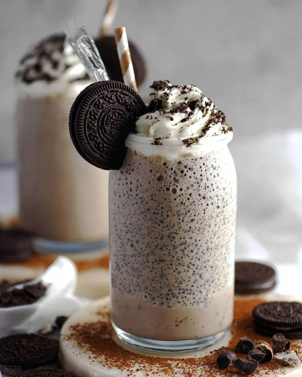 Oreo Bubble Shake