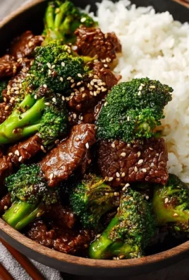 Savory Sesame Instant Pot Beef and Broccoli dish served in a bowl