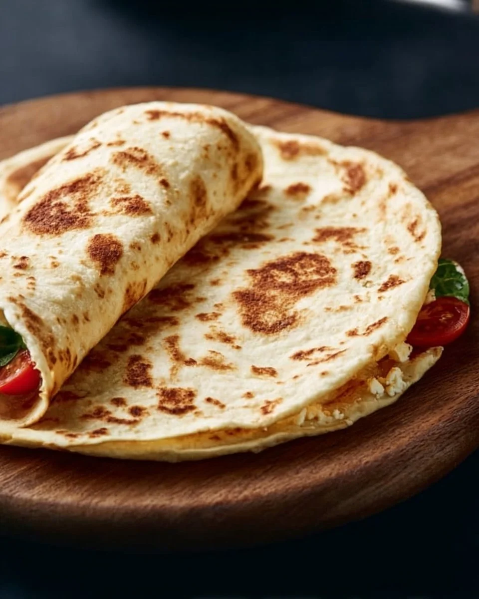 2-Ingredient Cottage Cheese Wraps Recipe