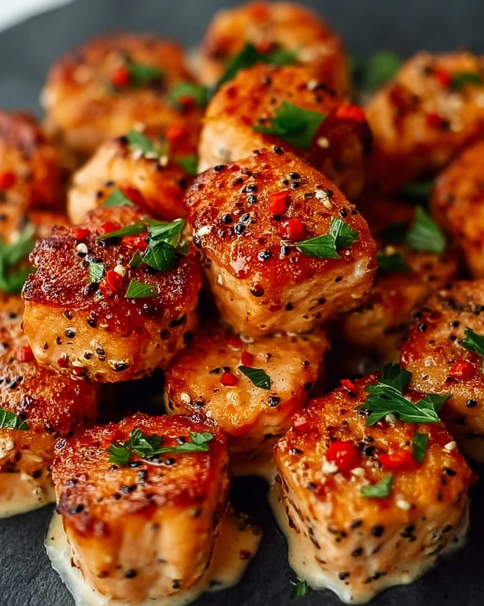 Bang Bang Salmon Bites