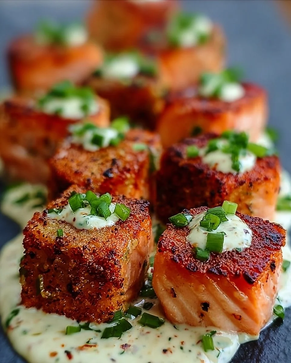 Bang Bang Salmon Bites