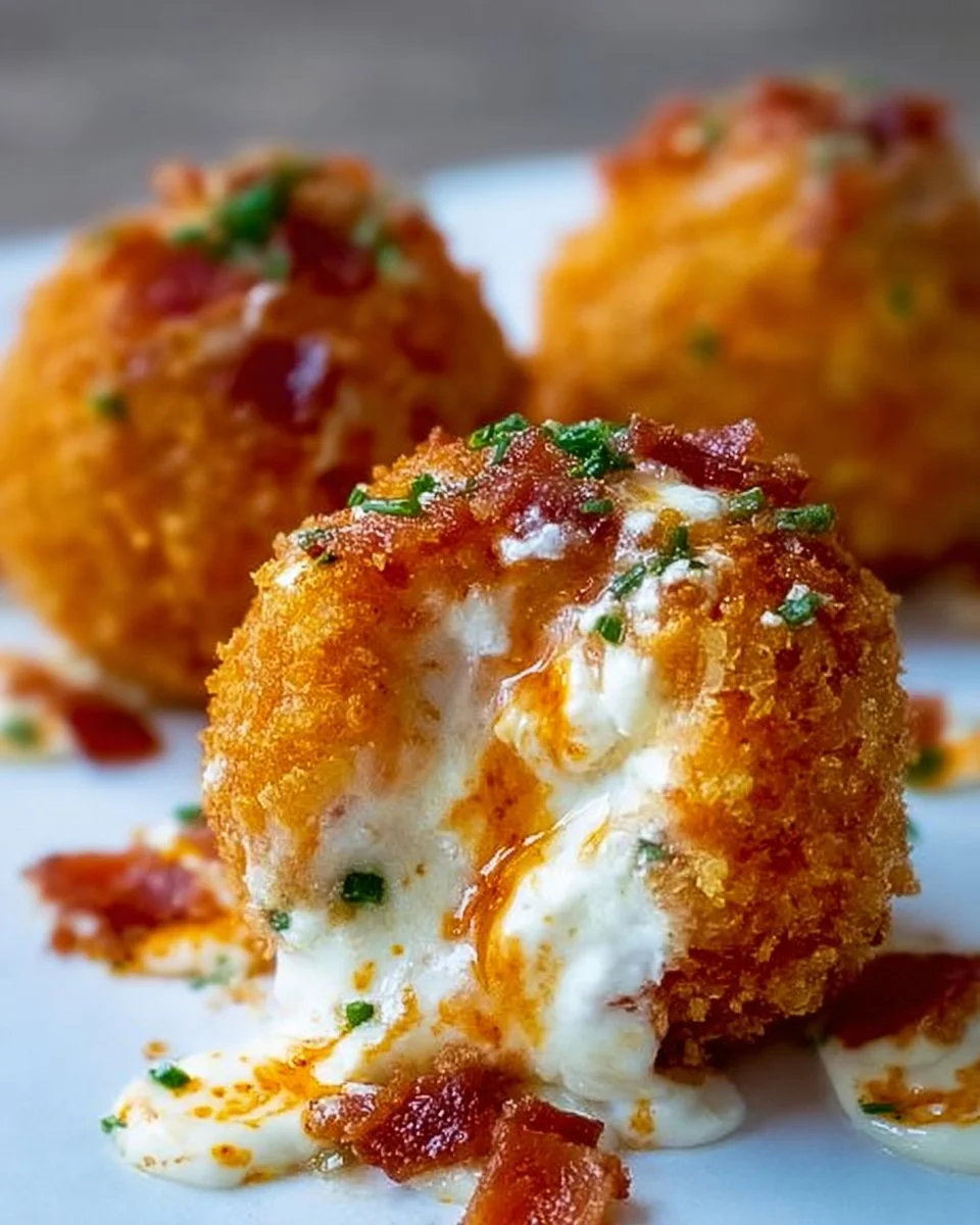 Buffalo Chicken Bacon Mozzarella Bombs for Game Day Bliss