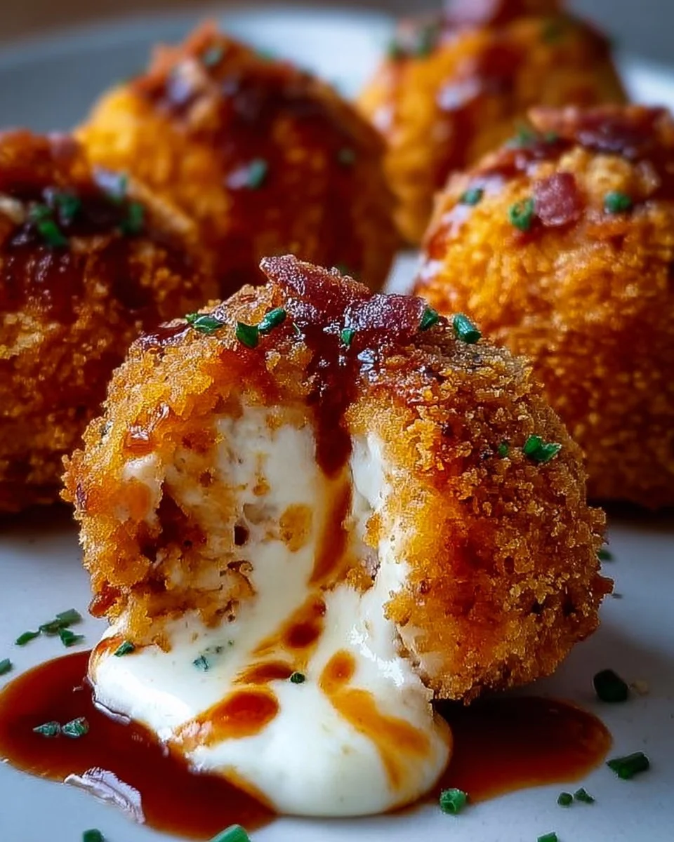 Buffalo Chicken Bacon Mozzarella Bombs for Game Day Bliss