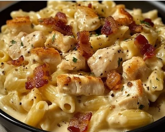 Chicken Bacon Ranch Pasta