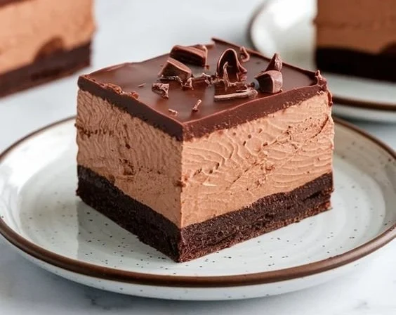 Chocolate Mousse Brownies