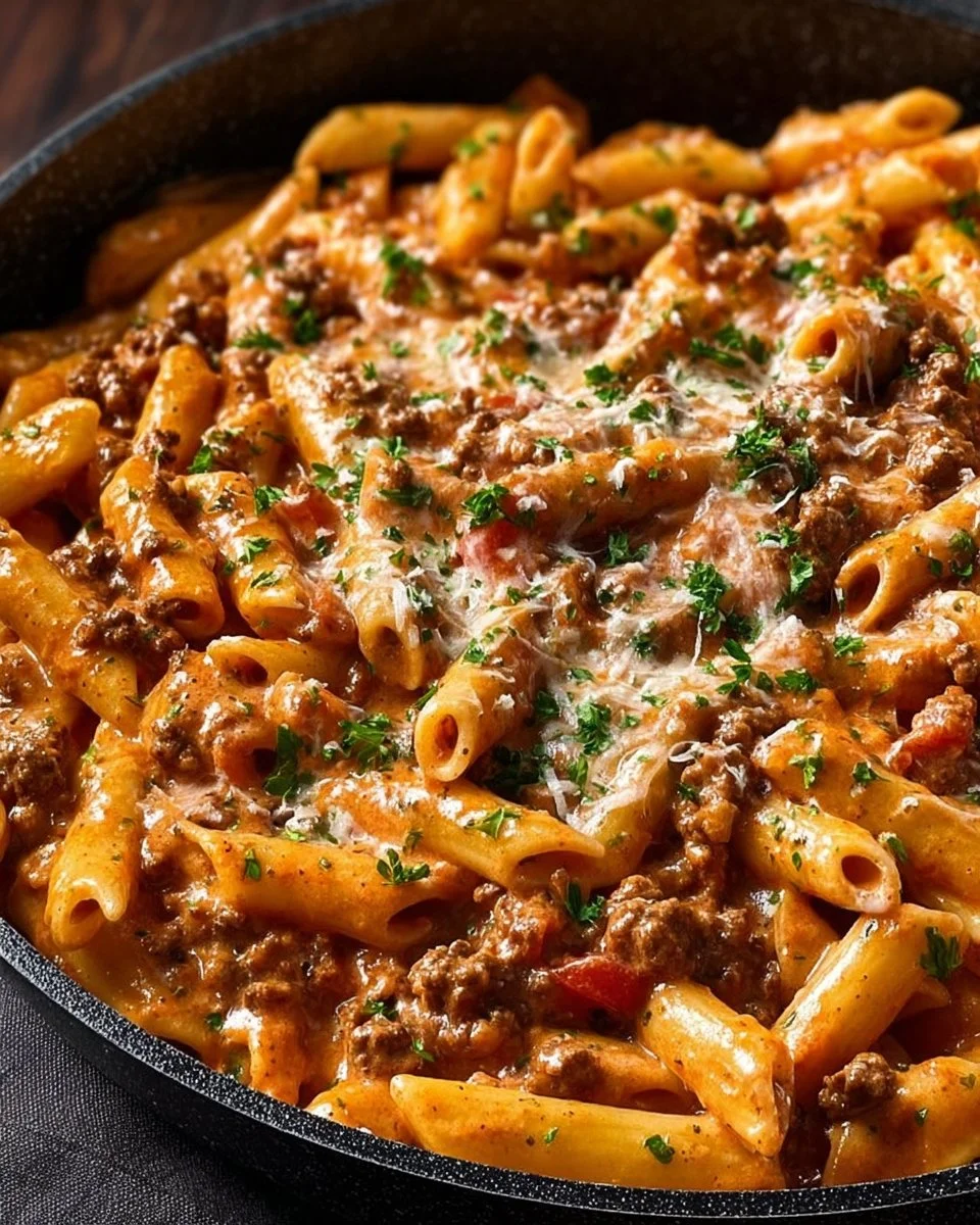 Creamy Beef Pasta