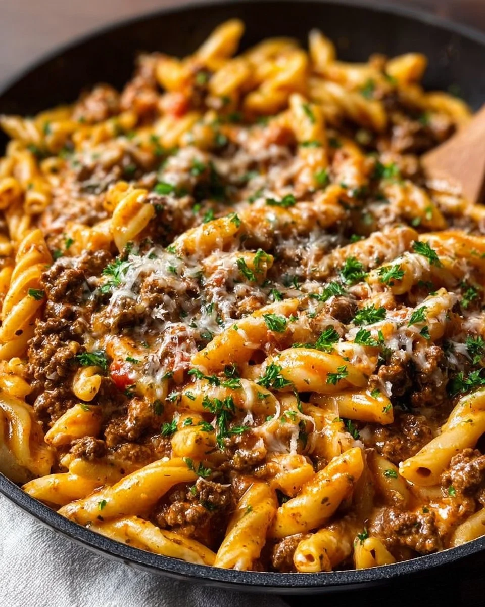 Creamy Beef Pasta