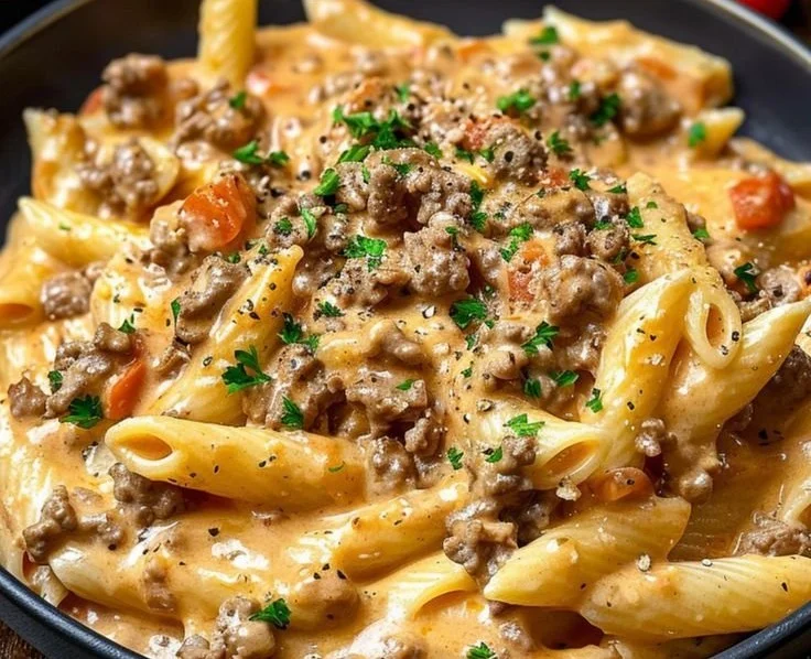 Creamy Beef Pasta