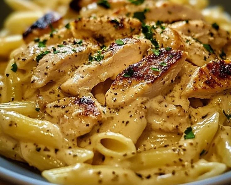Creamy Rotisserie Chicken Pasta