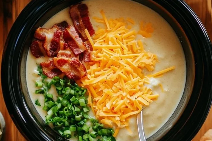 Crockpot Potato Soup Recipe Card
