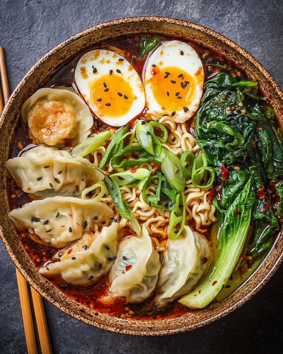 Dumpling Ramen Bowl