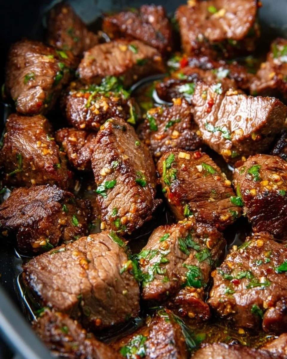 Garlic Butter Steak Bites