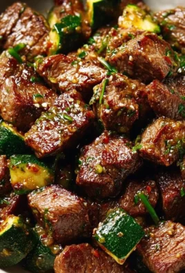 Delicious Garlic Butter Steak Bites served on a plate, ready for a quick dinner.