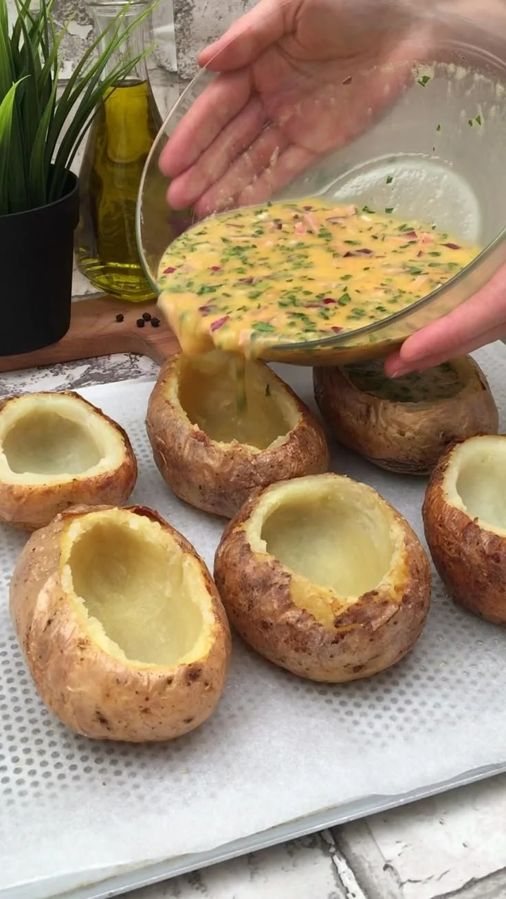 Gourmet Potato Omelettes