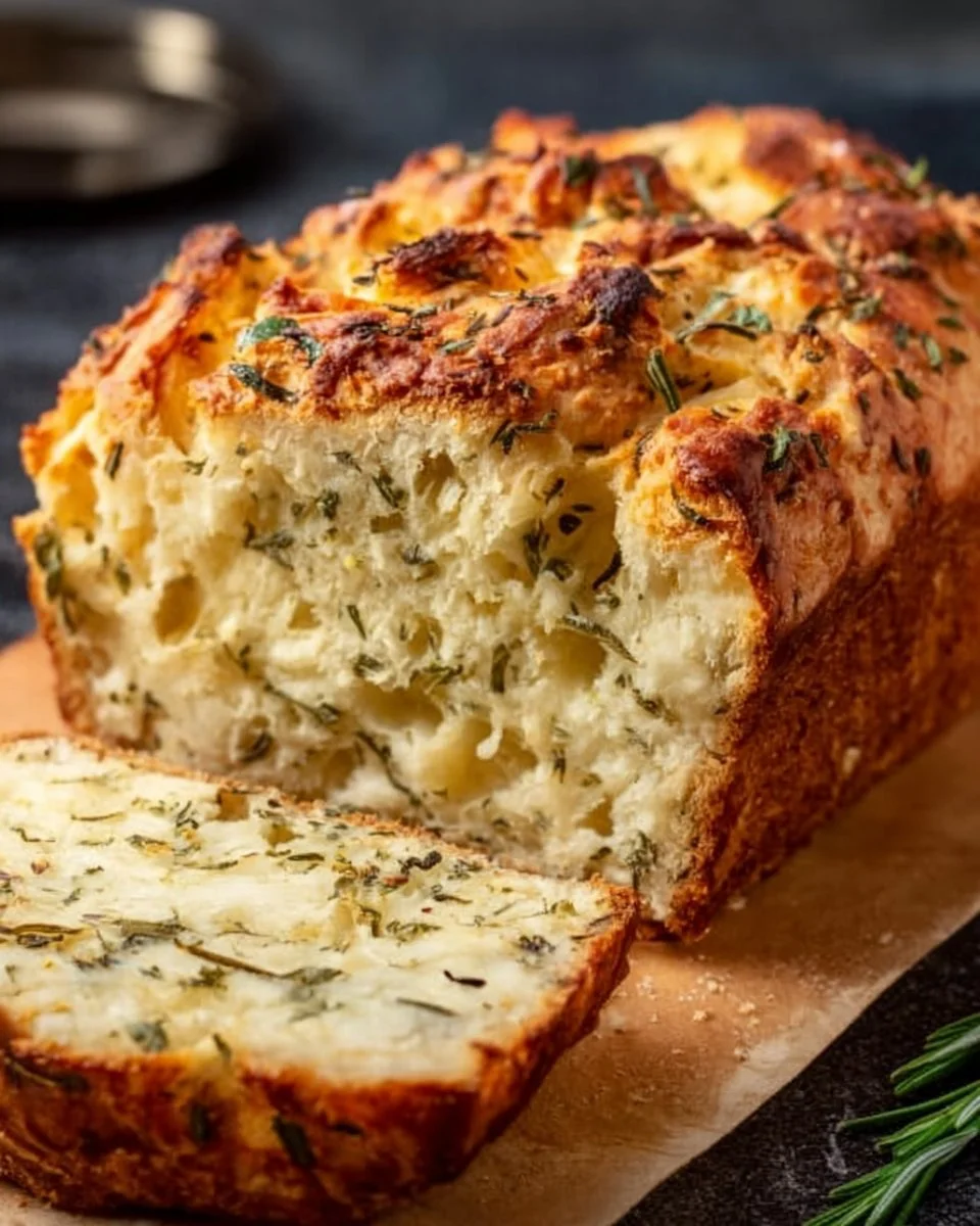 Italian Herbs and Cheese Bread