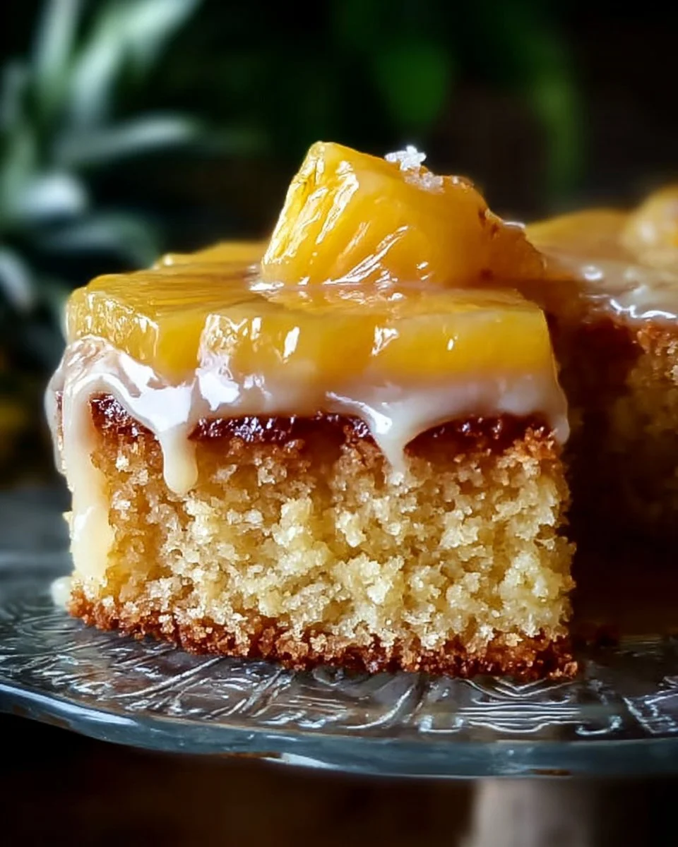 Juicy Pineapple Heaven Cake