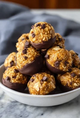 No-bake peanut butter energy bites for a healthy snack