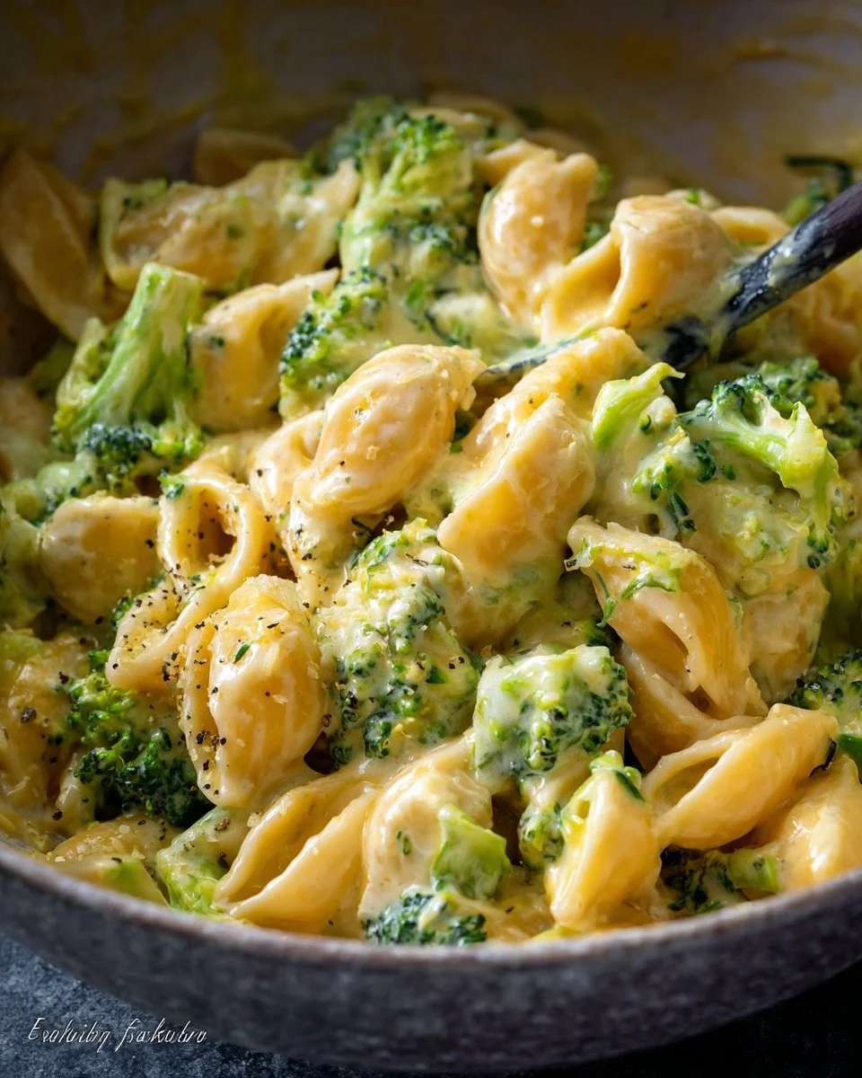 One Pot Healthy Broccoli Mac and Cheese