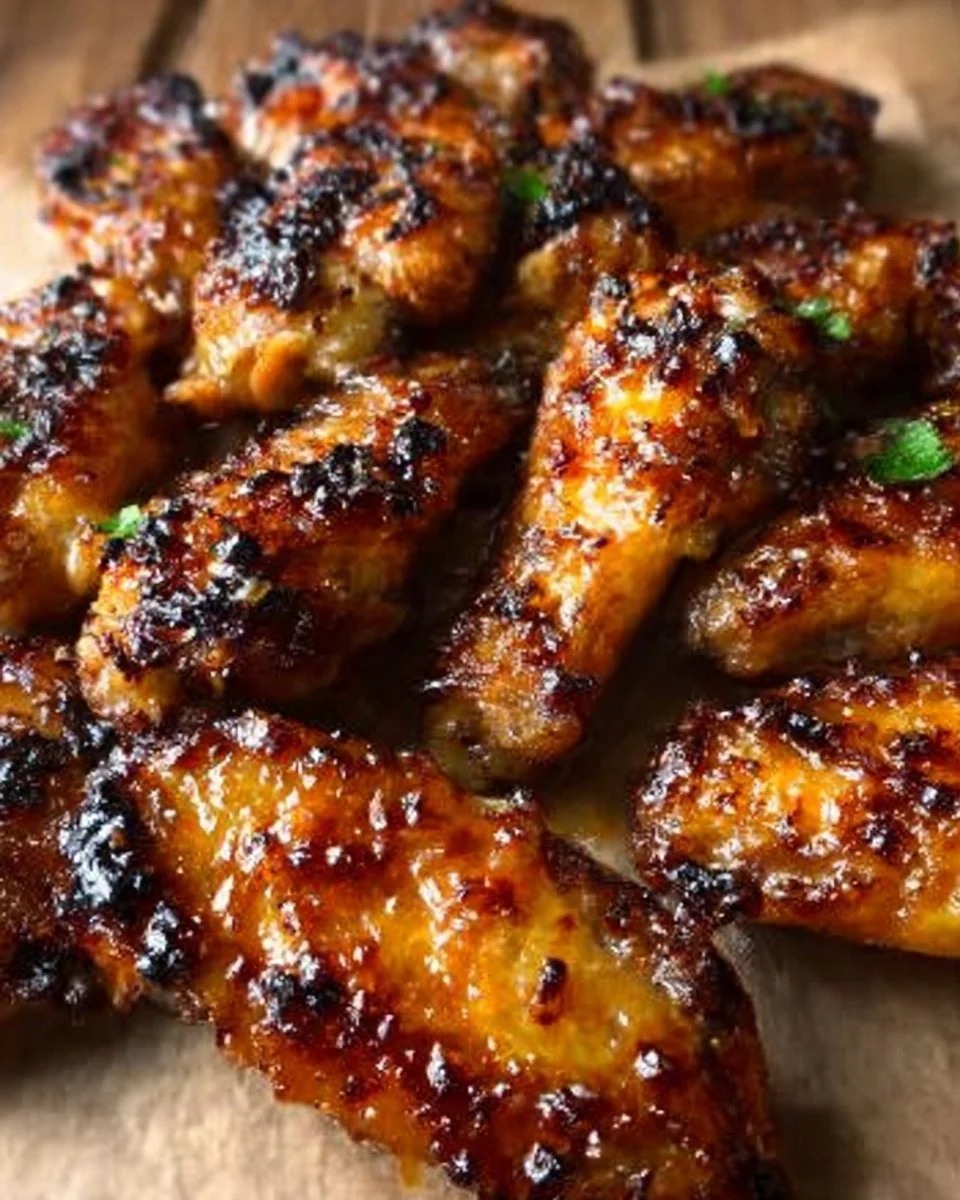 Pineapple-Teriyaki Chicken Wings