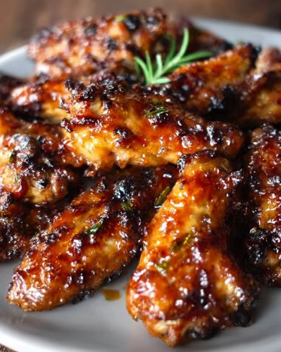 Pineapple-Teriyaki Chicken Wings