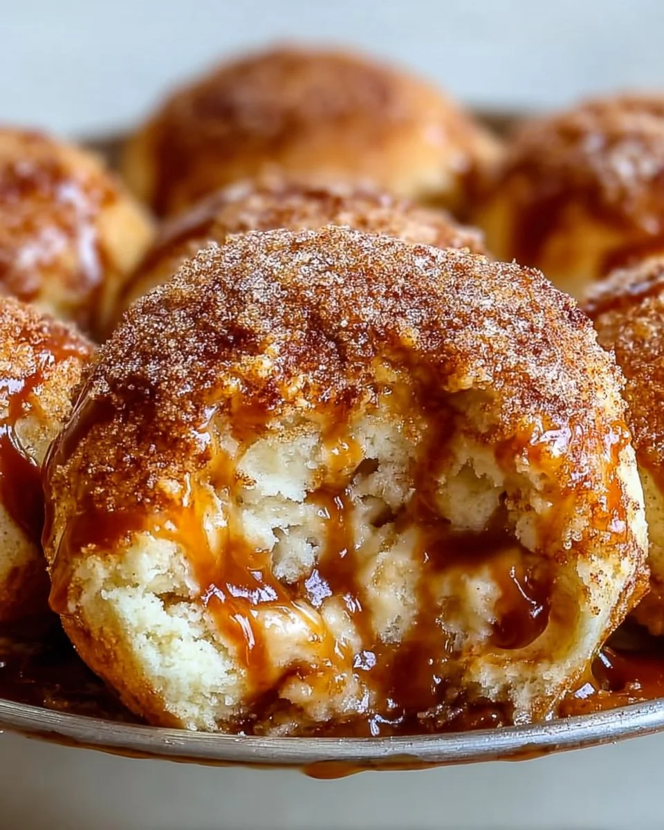 Simple Caramel Apple Pie Bombs