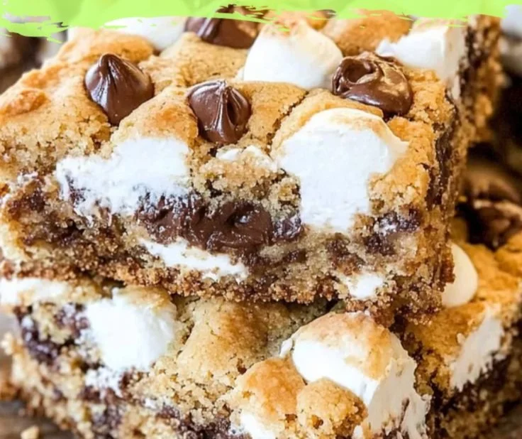 S'mores Cookie Bars