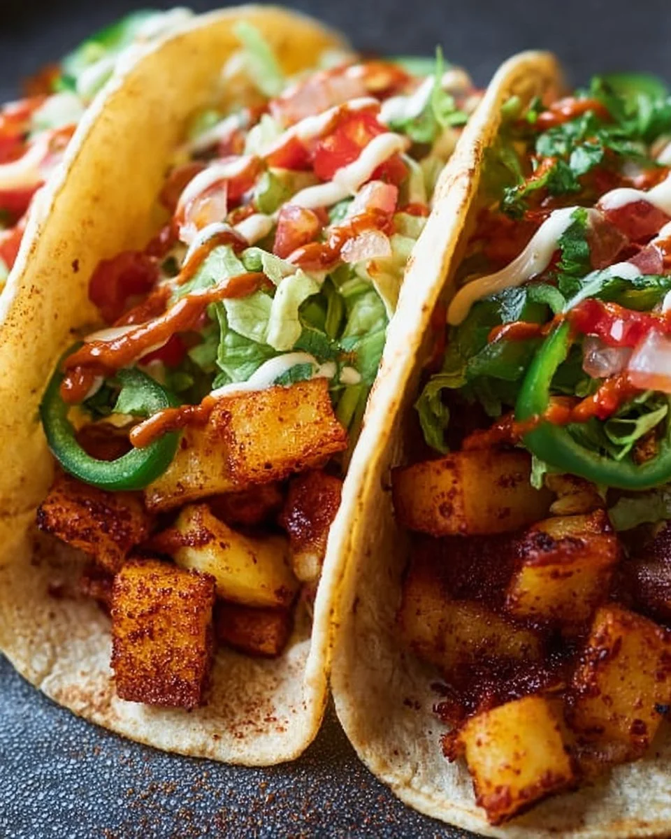 Spicy Potato Soft Taco Recipe