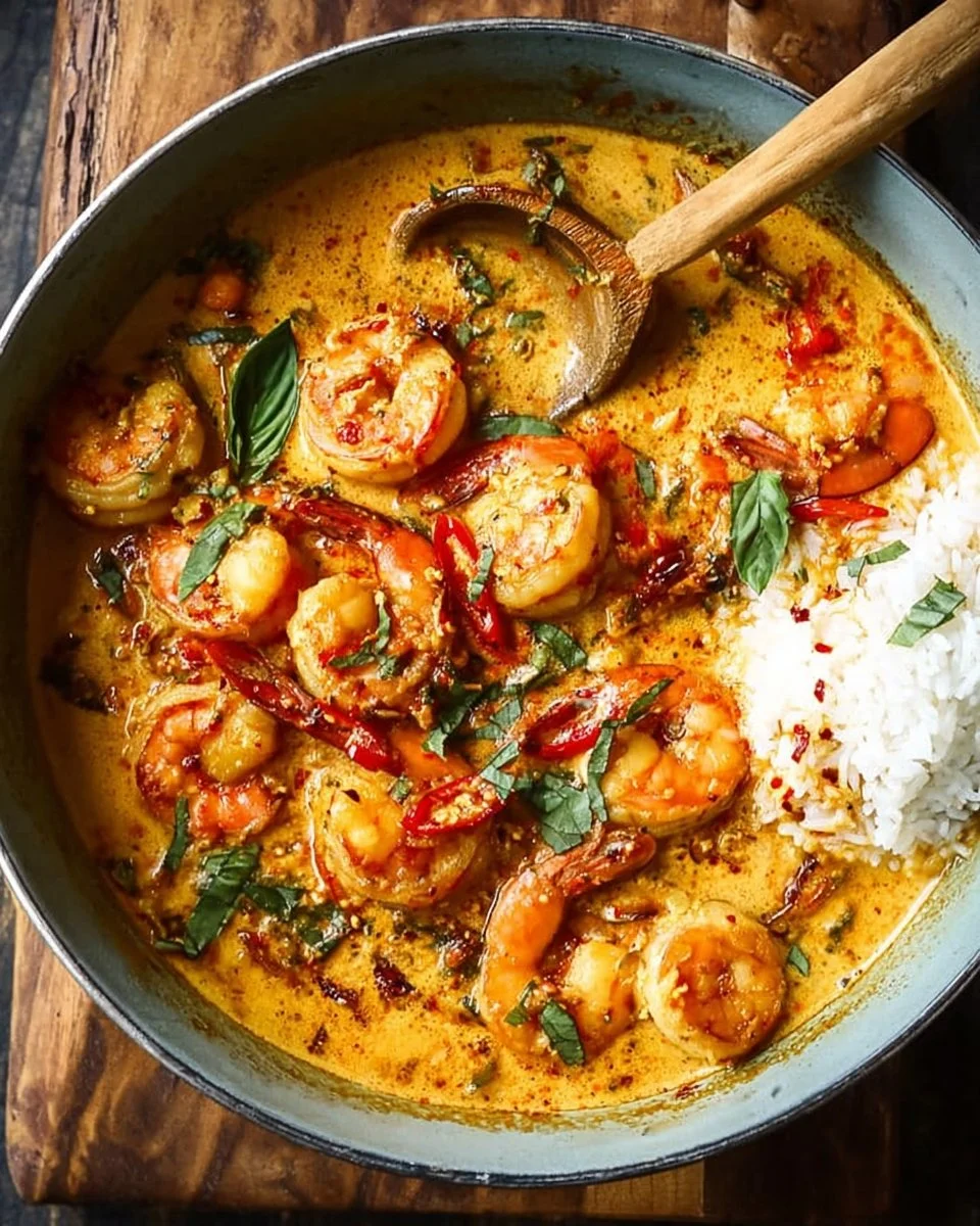 Thai Coconut Shrimp Curry