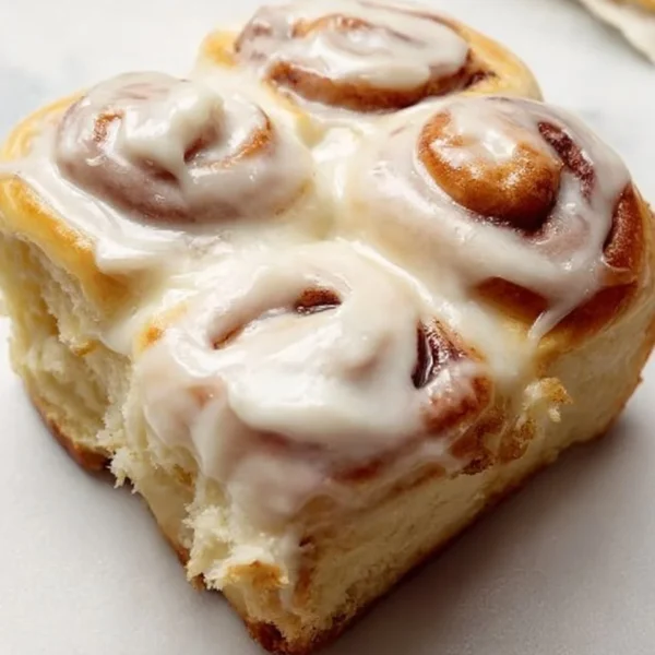 Delicious bread machine cinnamon rolls with cream cheese icing