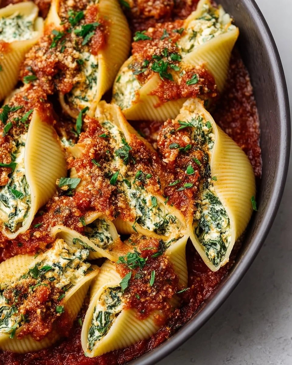 Vegan Stuffed Shells