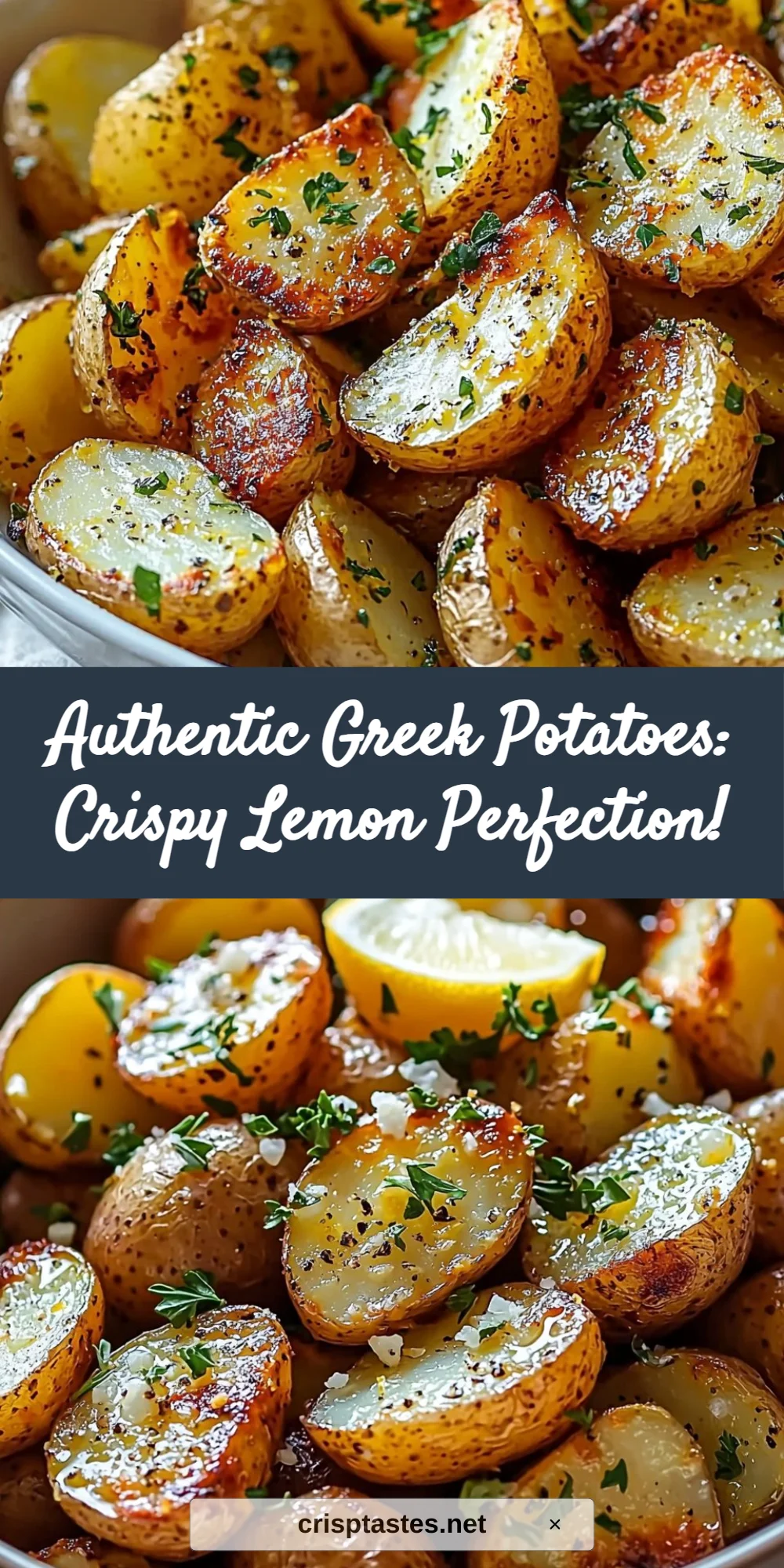 Authentic Greek Potatoes: Crispy Lemon Perfection!