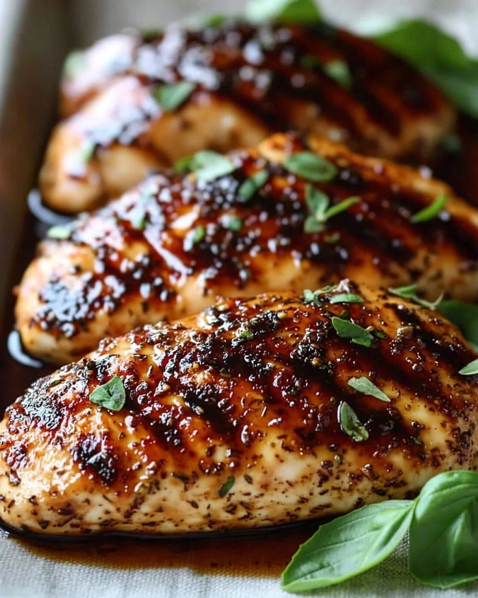 Balsamic Baked Chicken Breast