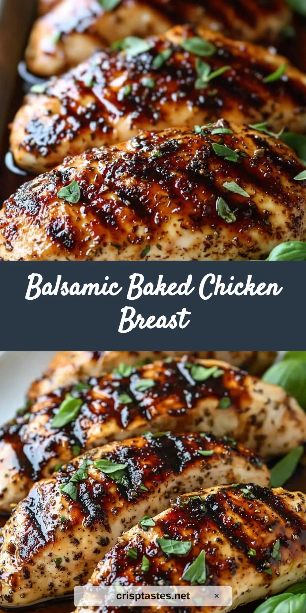 Balsamic Baked Chicken Breast