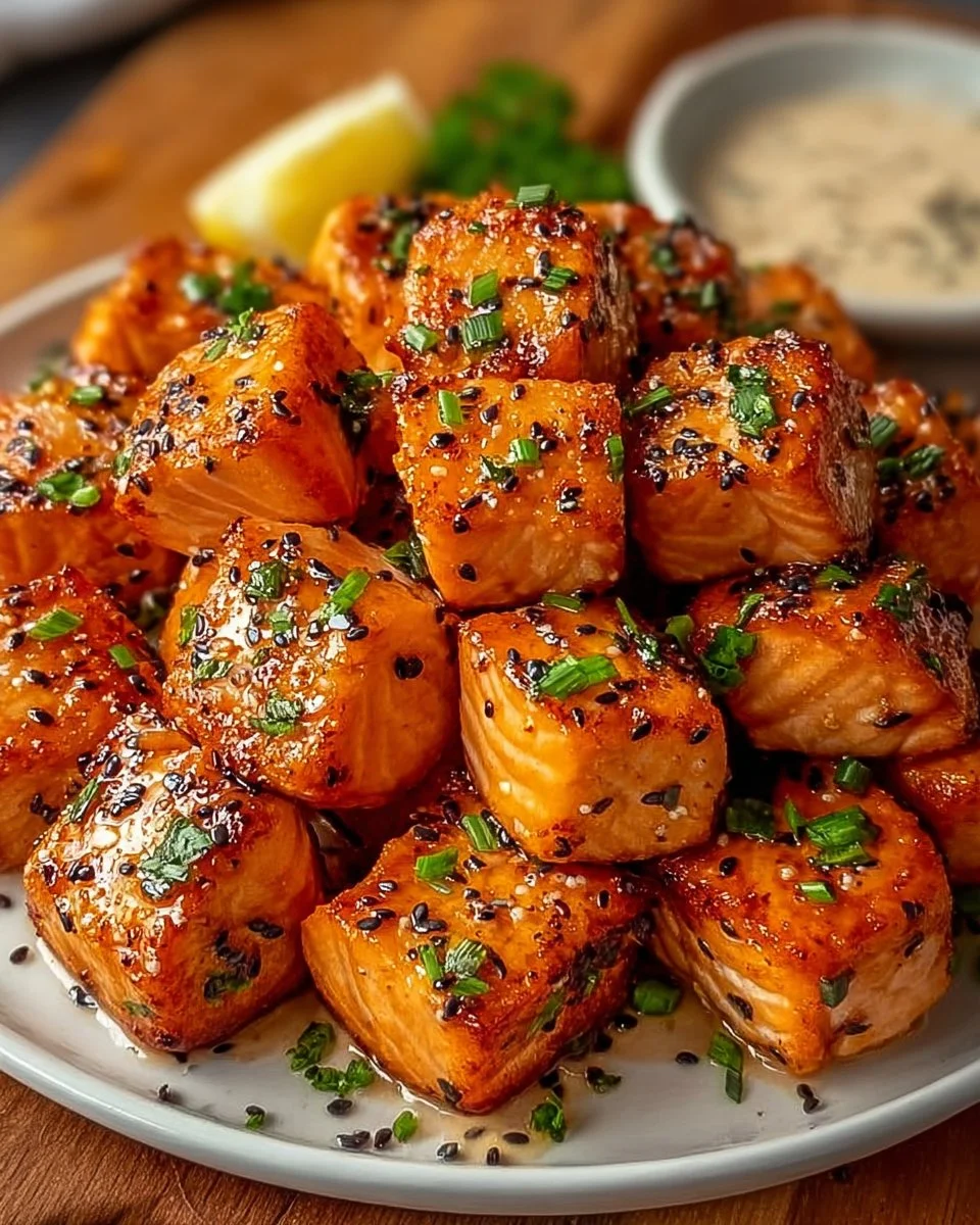 Bang Bang Salmon Bites