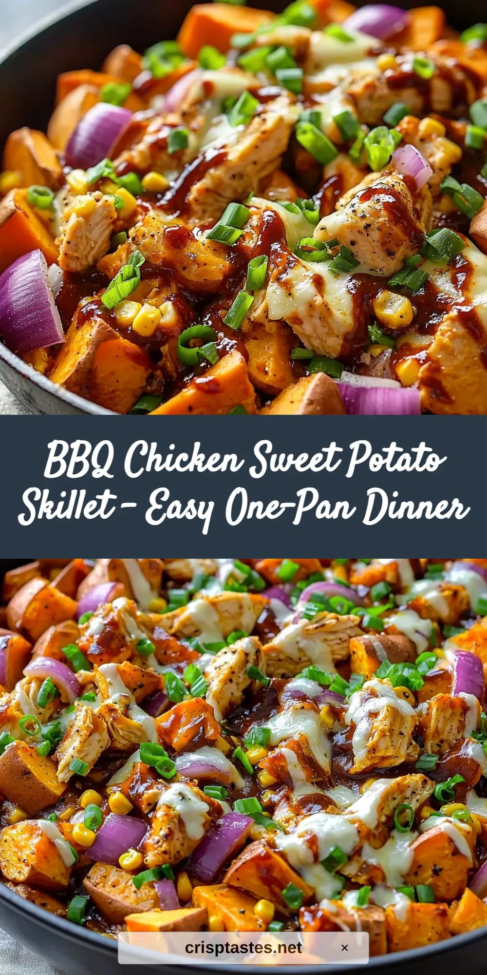 BBQ Chicken Sweet Potato Skillet – Easy One-Pan Dinner
