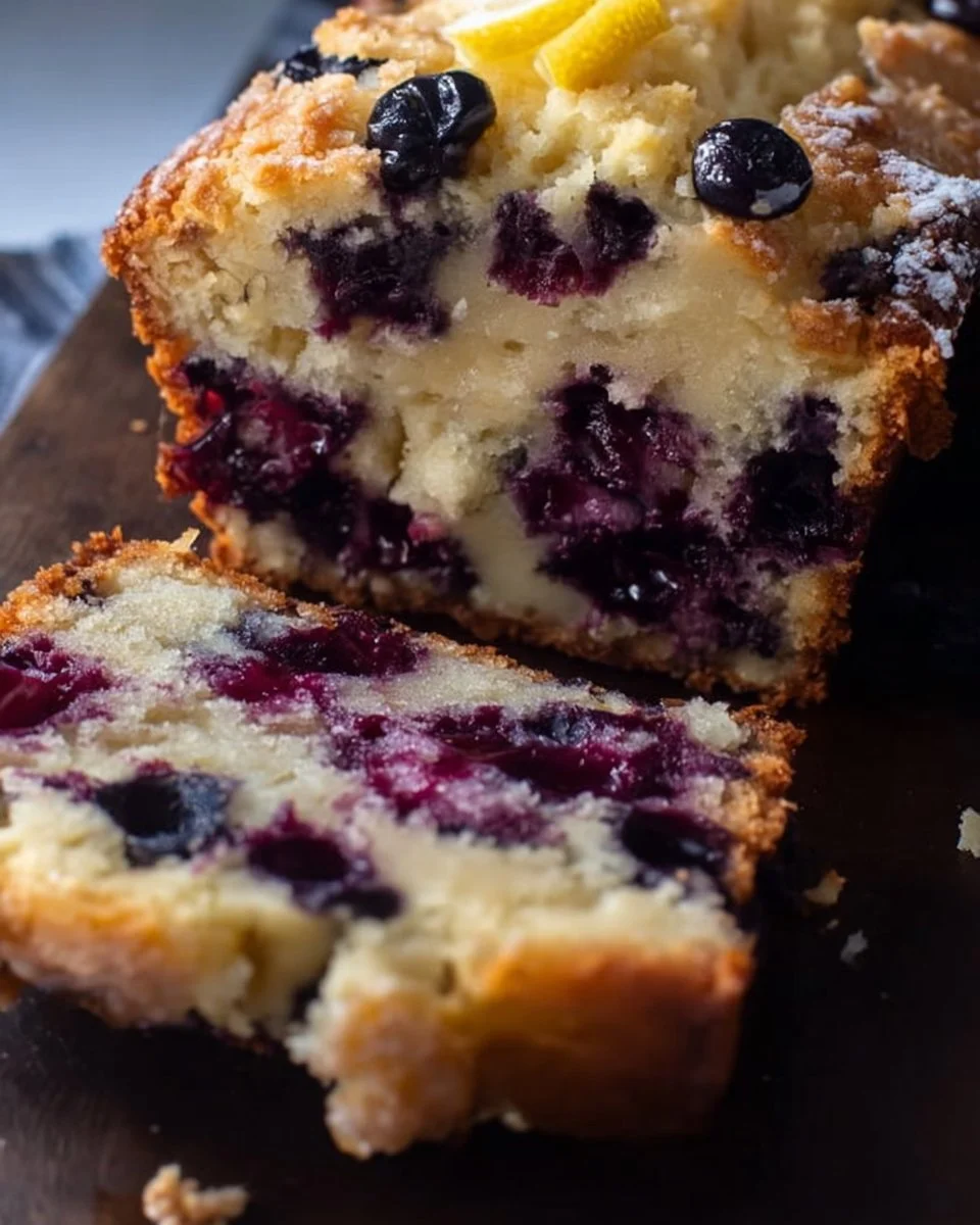 Blueberry and Lemon Loaf