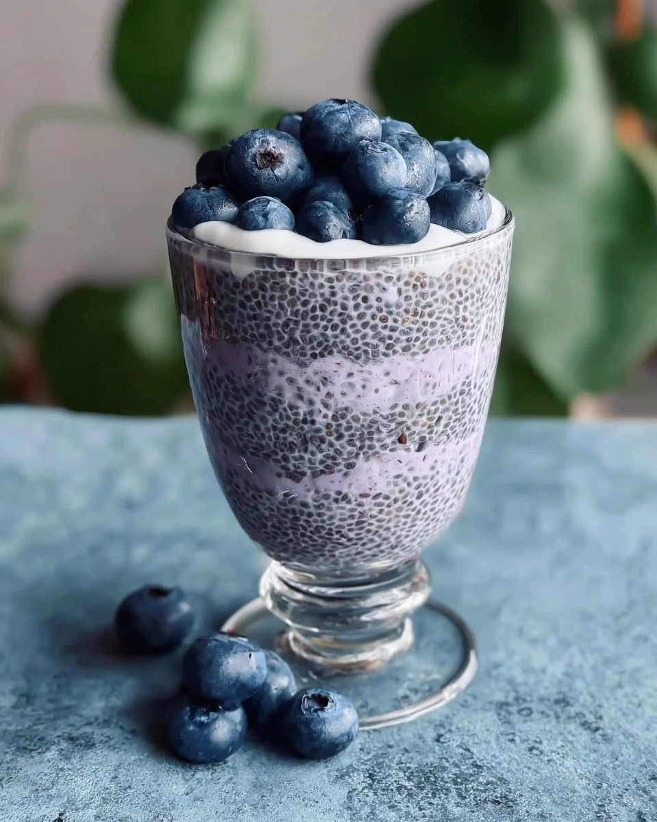 Blueberry Chia Pudding