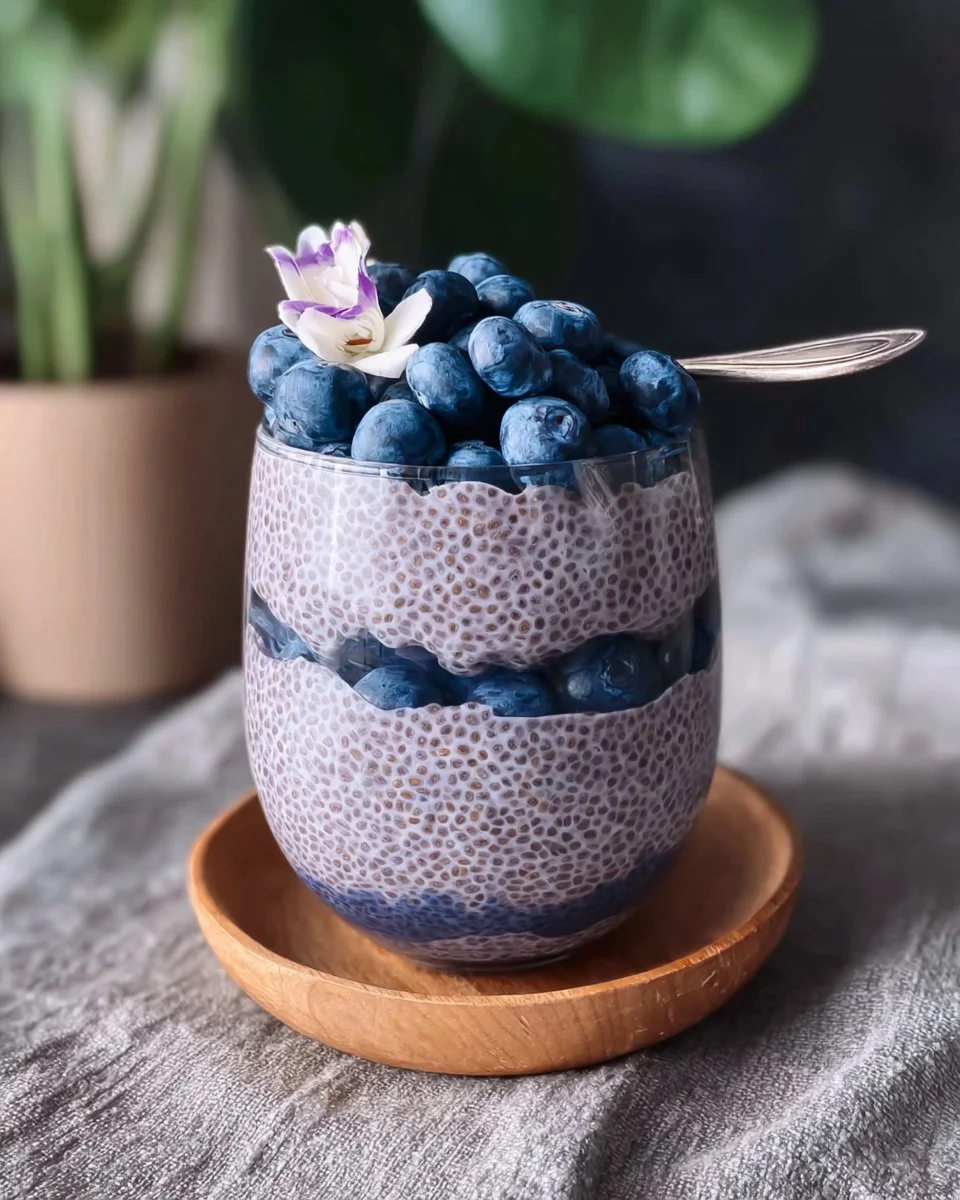 Blueberry Chia Pudding