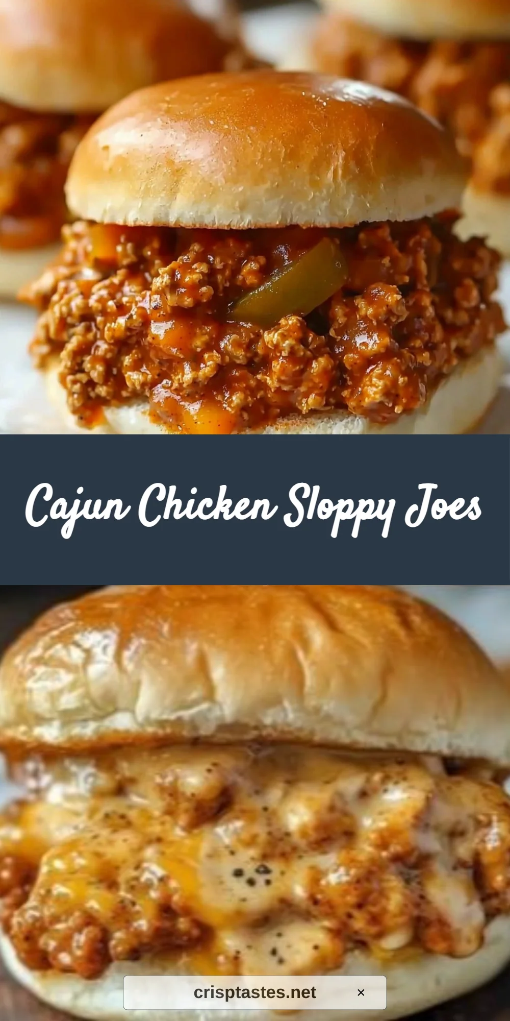 Cajun Chicken Sloppy Joes